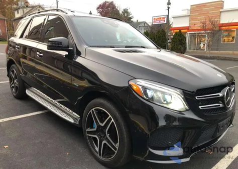 2017 Mercedes-Benz Gle 550E 4Matic z USA, uszkodzony, nr VIN 4JGDA6DB3HA847125